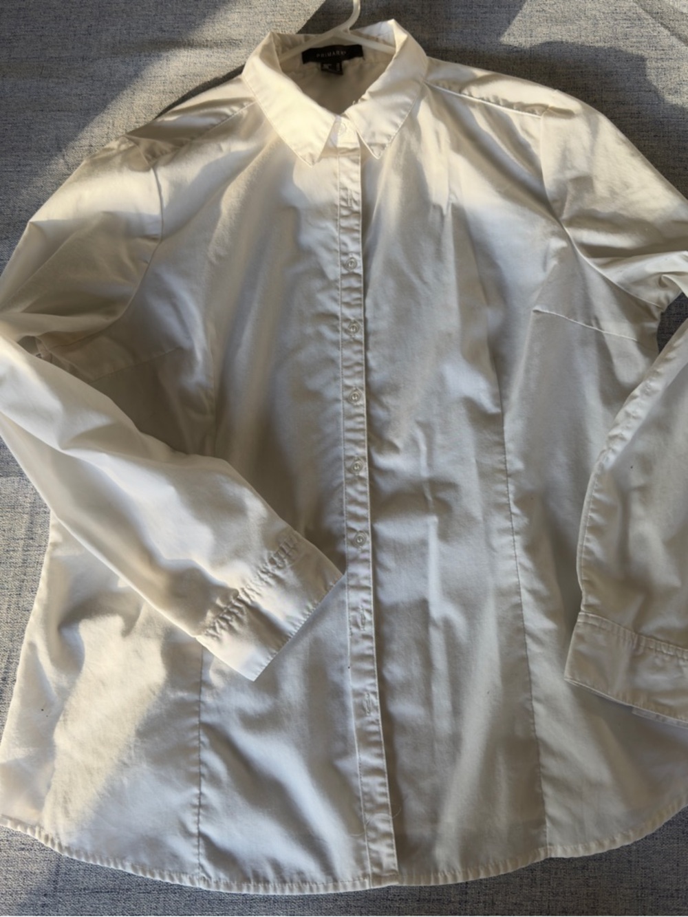 Primark Cream Button-Down Shirt